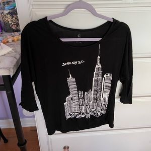 New York & Company graphic tee